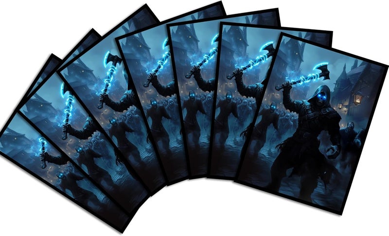 Digital Sorcery Studio Zombie Game Card Sleeves 102 Pack – Perfect Fit for TCG, MTG, Wilhelt & The Scarab God Commander Decks - Premium Standard Card Sleeves for Magic The Gathering - Image 3